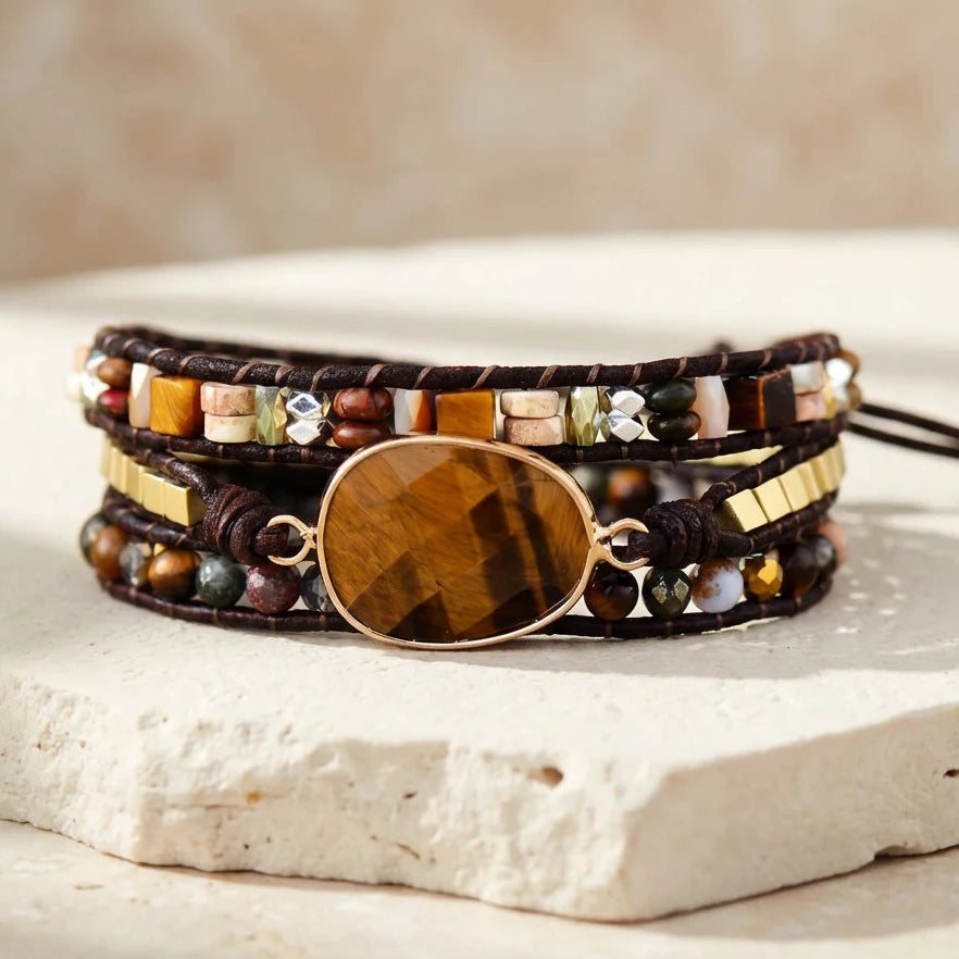 Tigerauge Armband