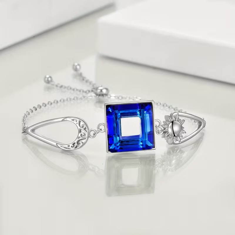 Klassisches Kristallklares Armband | Gemeinsam gegen Diabetes