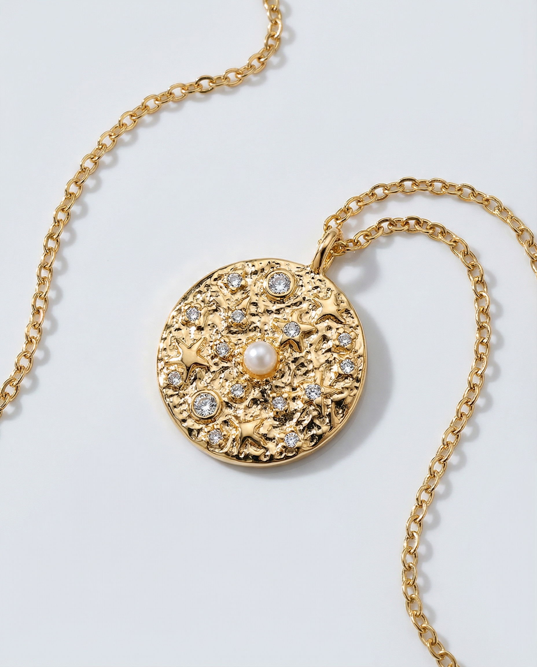 Celeste Cosmic Medallion Necklace