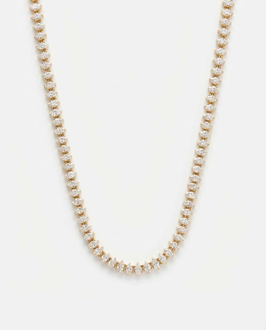 Nina Tennis Necklace
