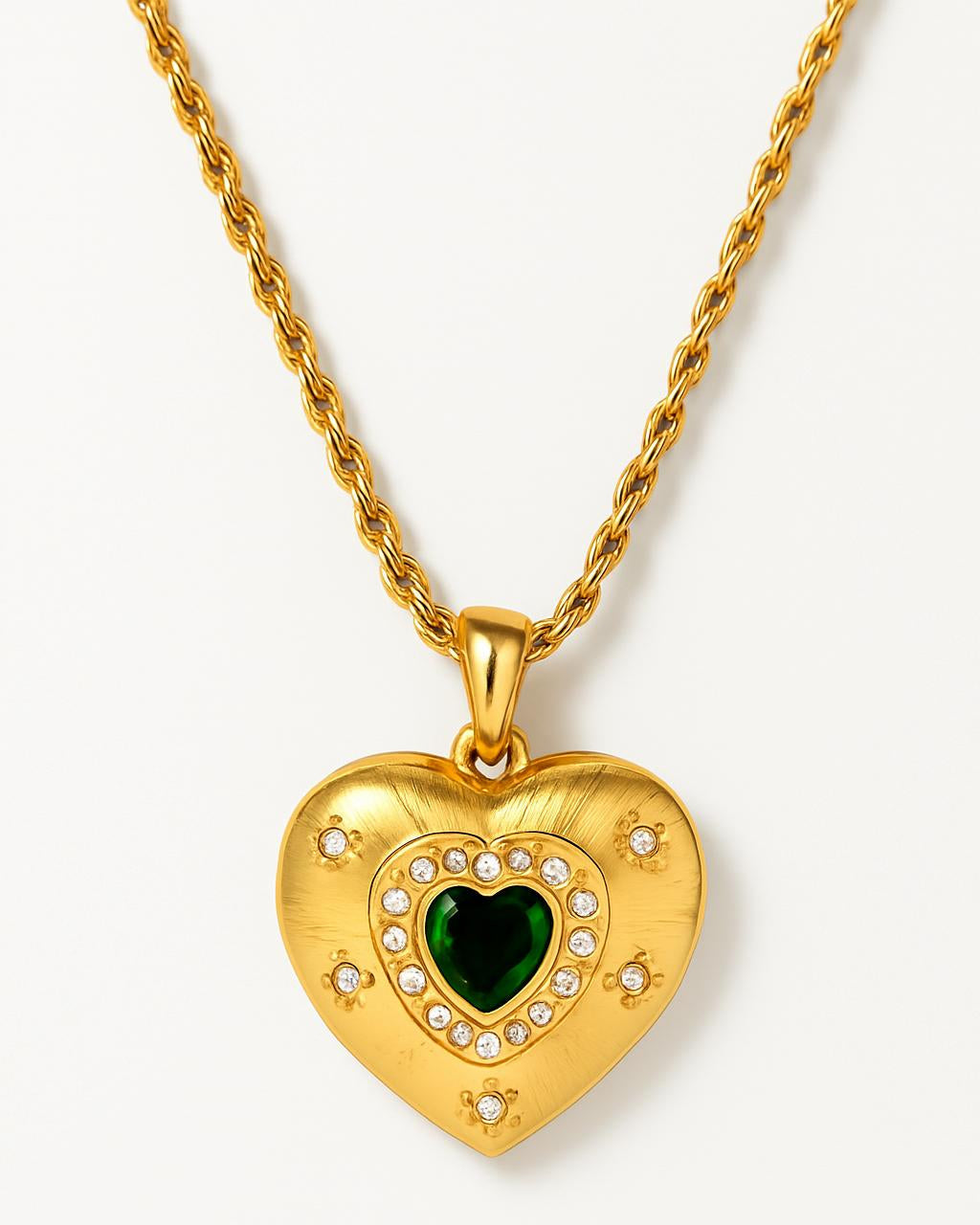 Mía Grüne Halskette