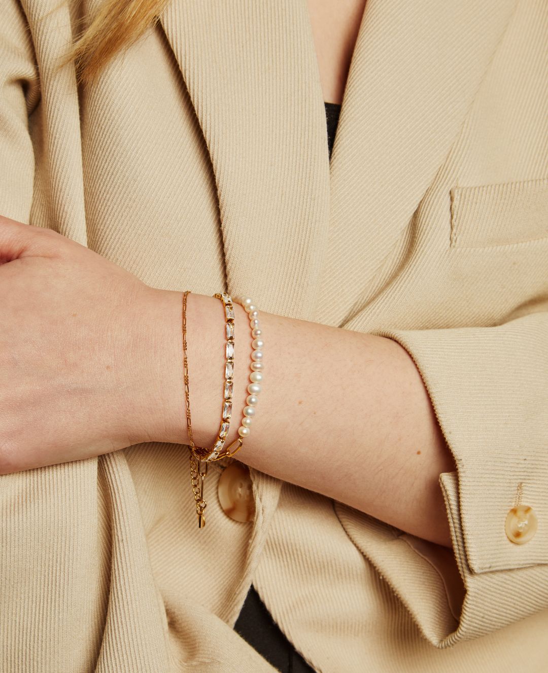 Alicia-Armband aus Büroklammern