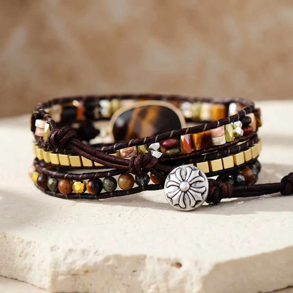 Tigerauge Armband