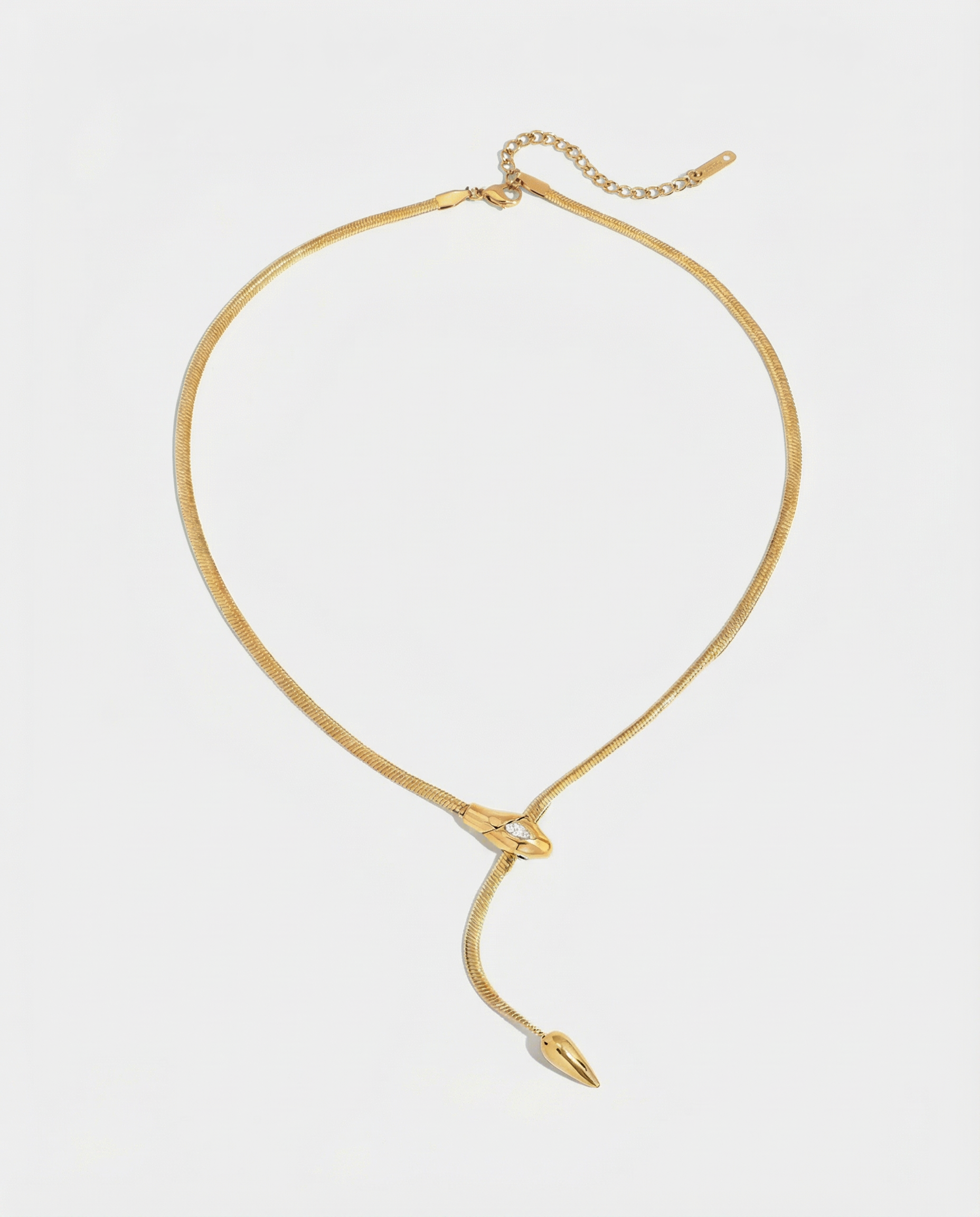 Serpentine Pendant Necklace