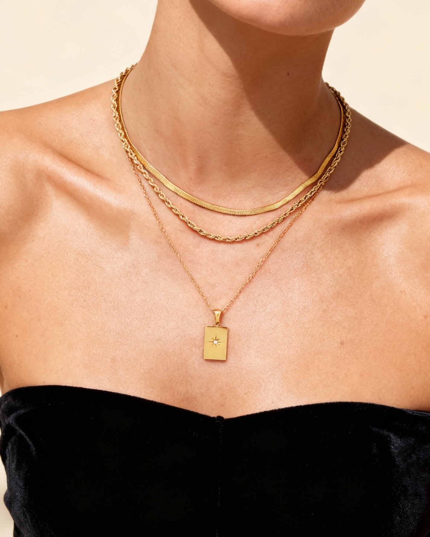 Solène Layered Necklace