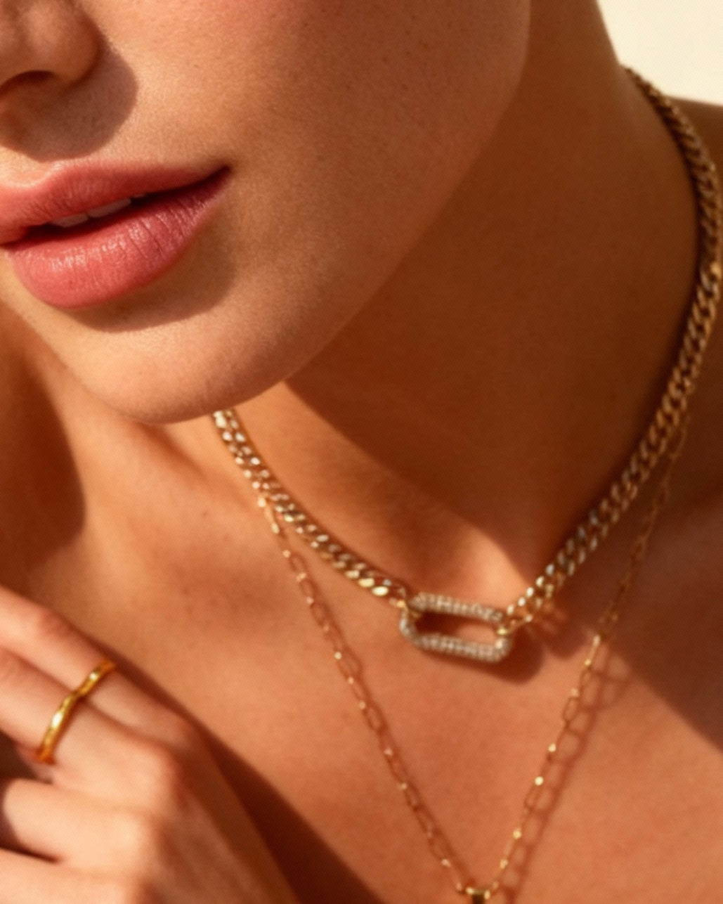 Pavé-Glieder-Panzerkette