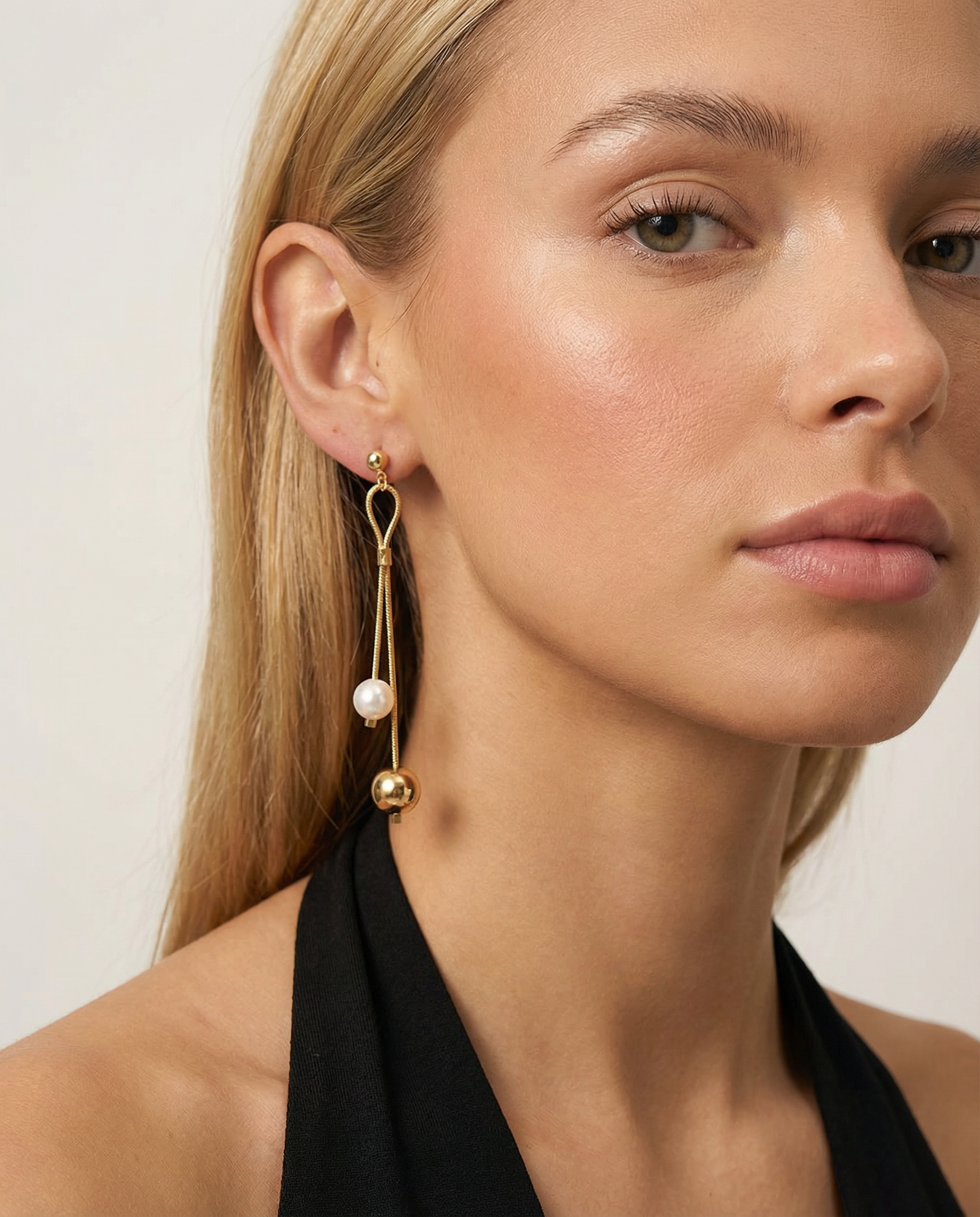 Vienna Tassel Pearl Earrings