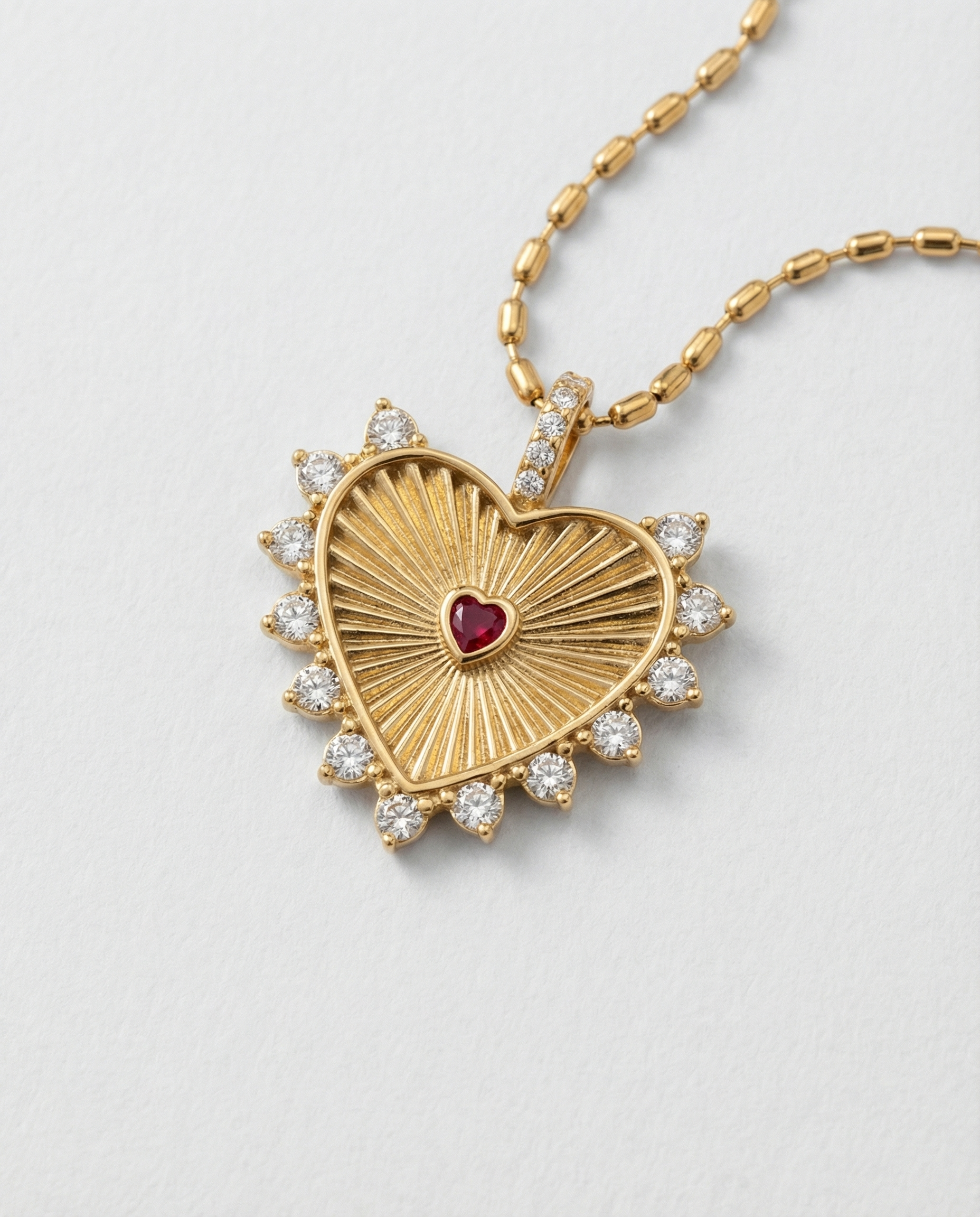 Luna Heart Necklace