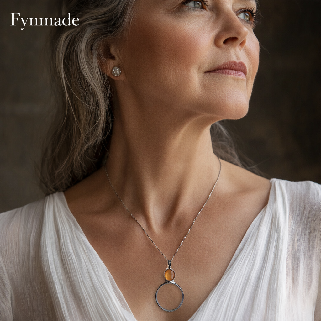 Fynmade™ Originale Halskette mit Lupe