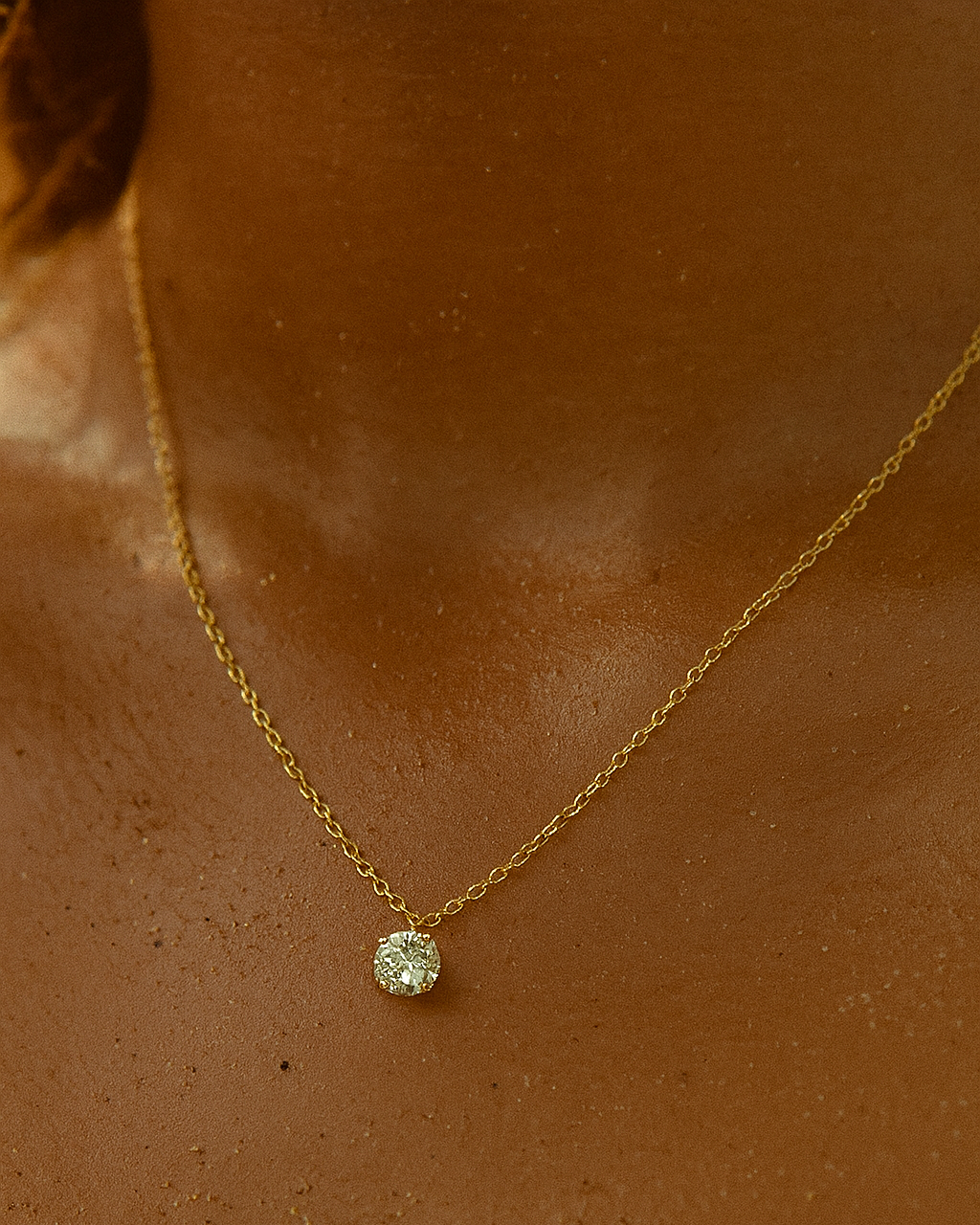 Élodie Solitaire Halskette