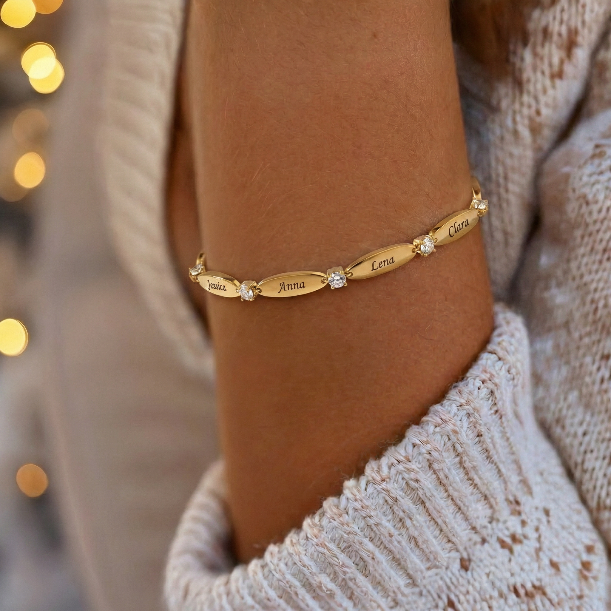 Personalisierbares Armband mit Gravur