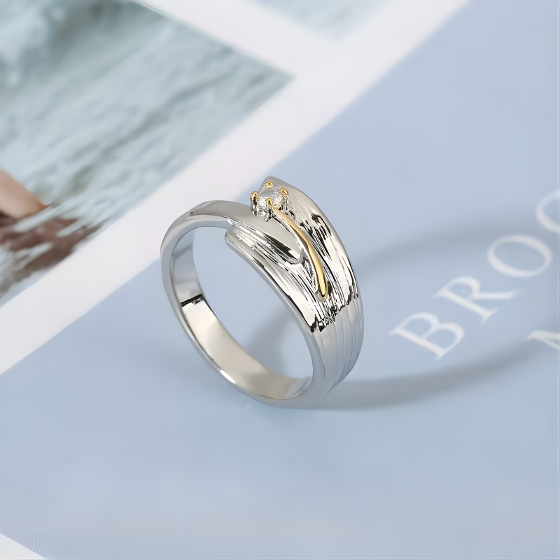 Silberner Glanzring | Gemeinsam gegen Brustkrebs