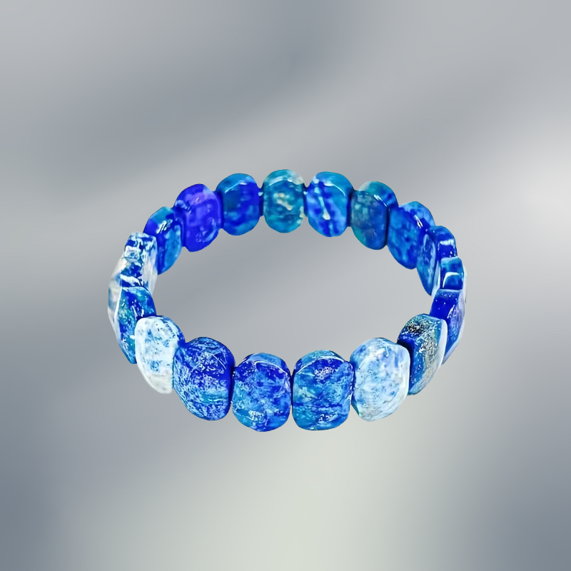 Blaues Steinsarmband | Gemeinsam gegen Diabetes