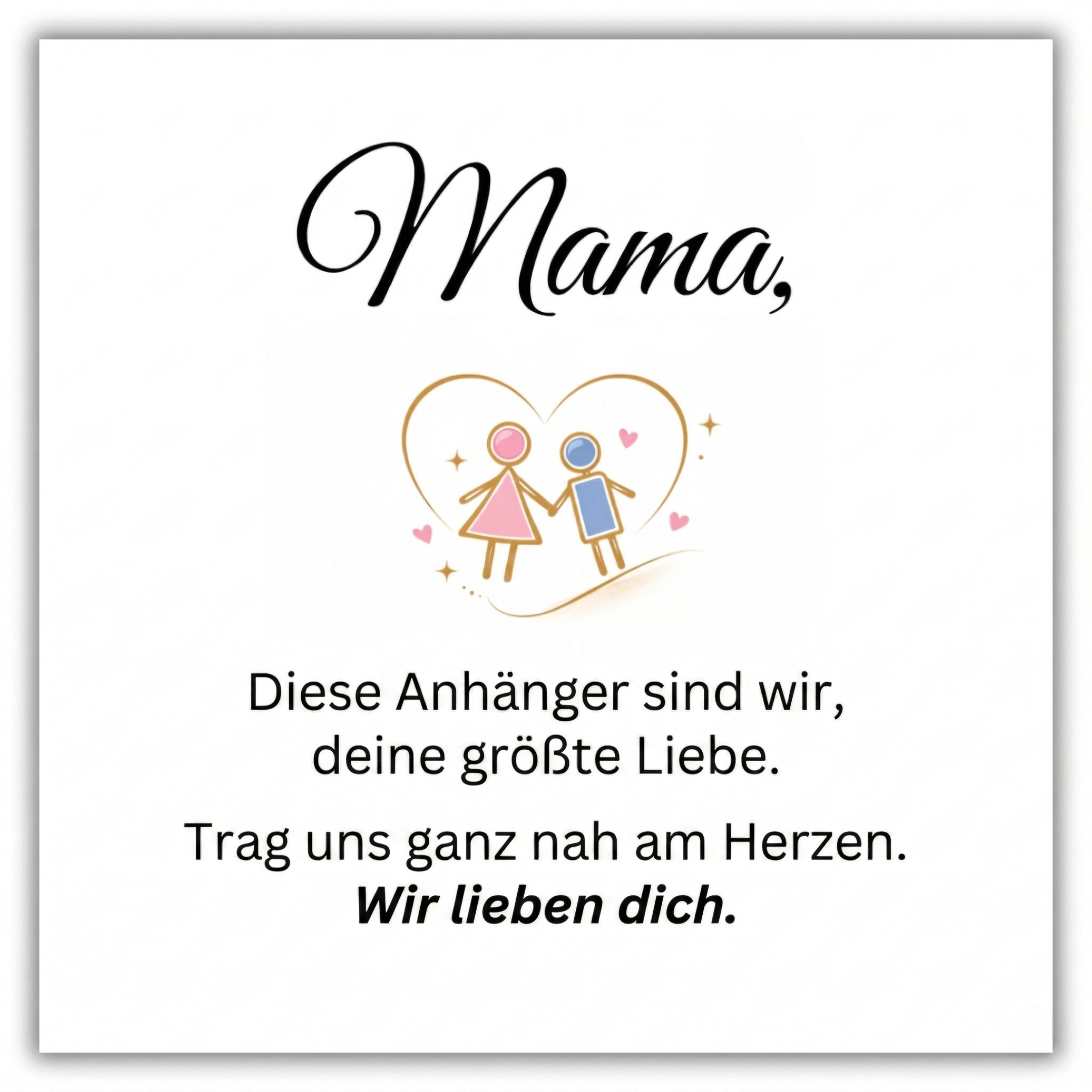 Mama-Liebe Halskette