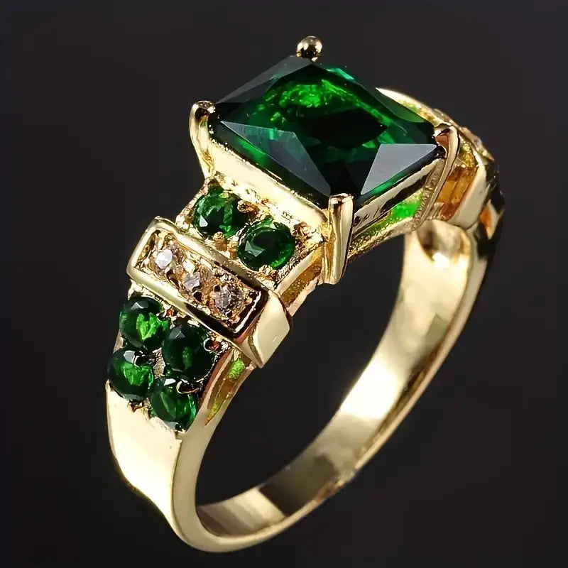 Wunderschöner Smaragdring | Gold