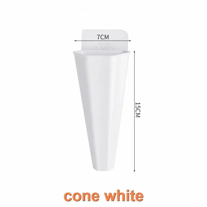2660 DIY hanger plantenpot binnen plastic plantenbak muur hangende bloemen cover ronde plantenpot binnen plastic plantenbak opbergdoos