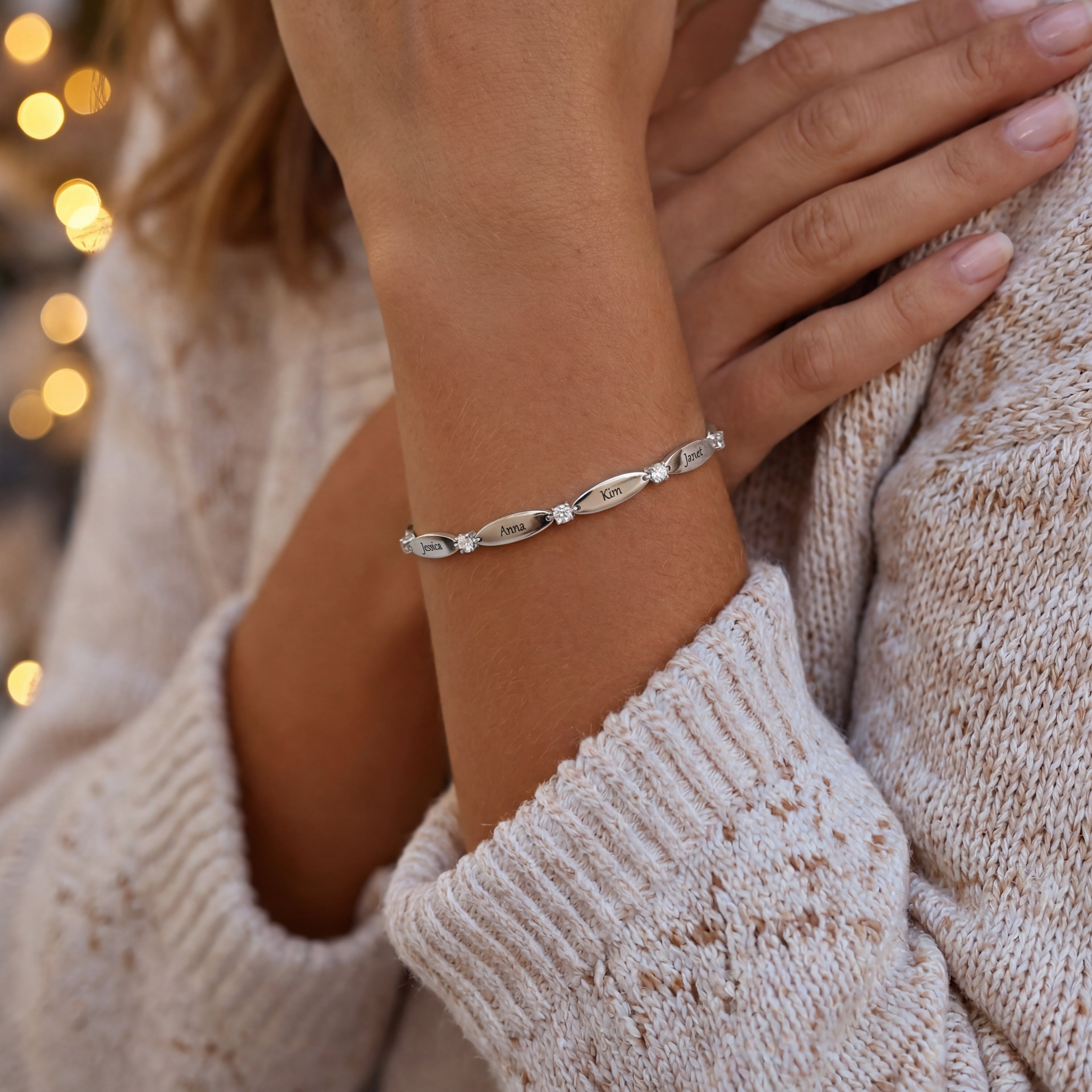 Personalisierbares Armband mit Gravur