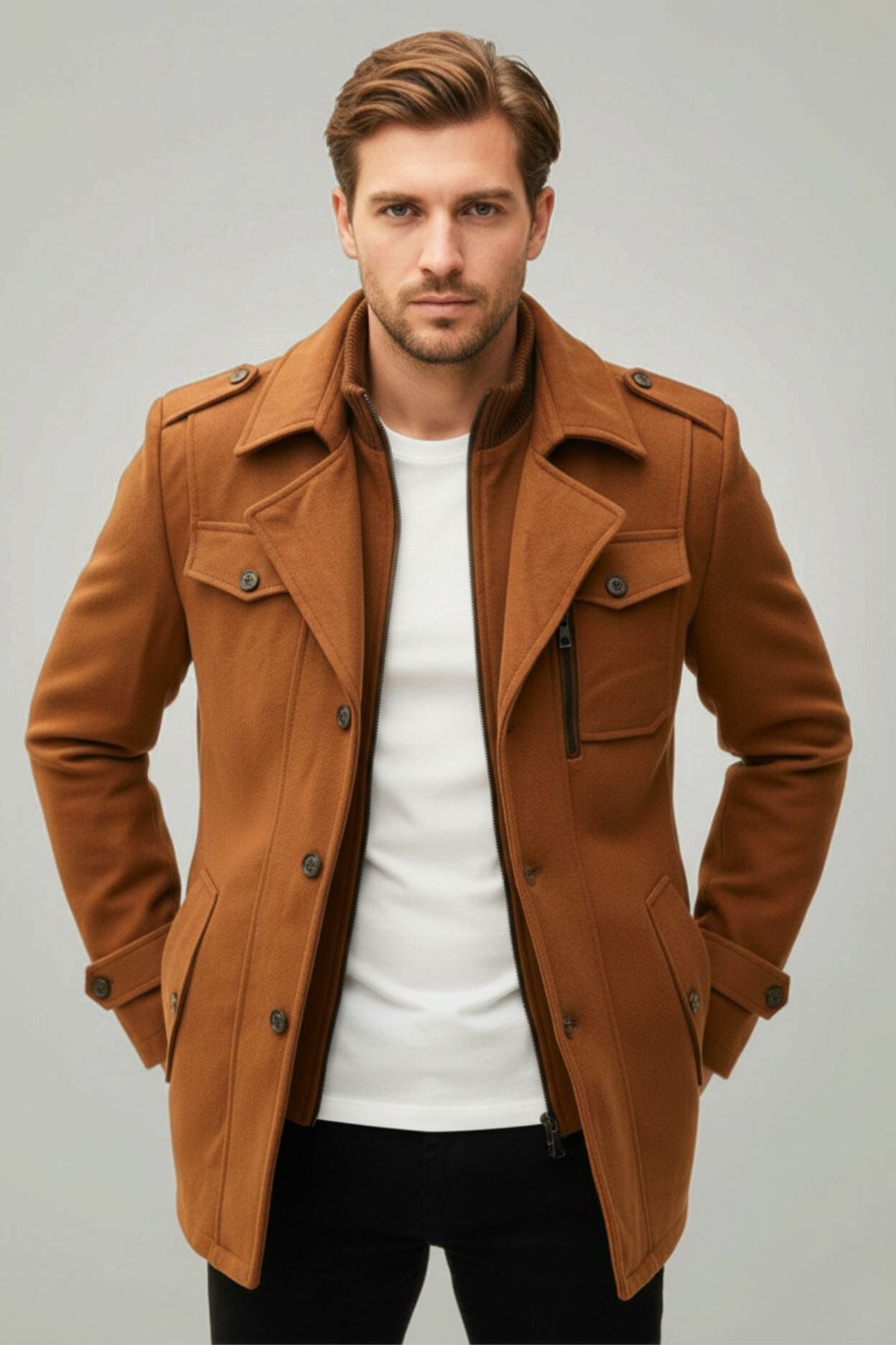 Lorenzo | Eleganter Herrenmantel