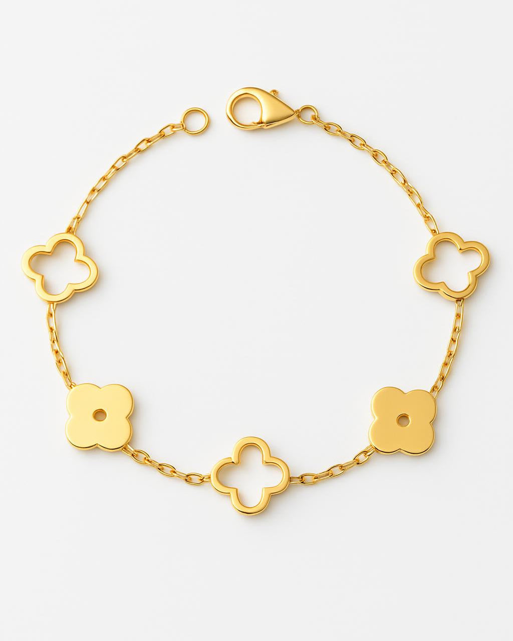 Mehrfaches Kleeblatt-Armband