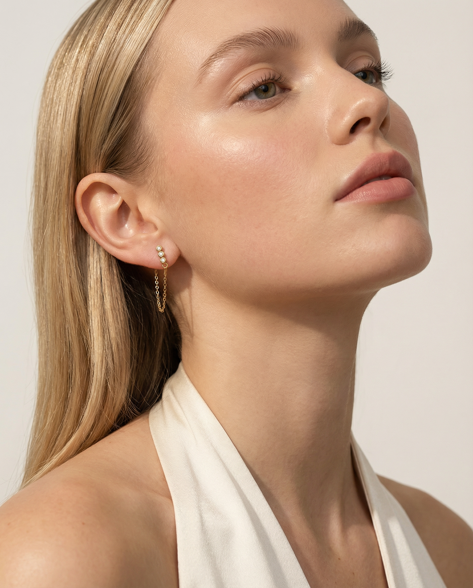 Mira Wave Drop Earrings