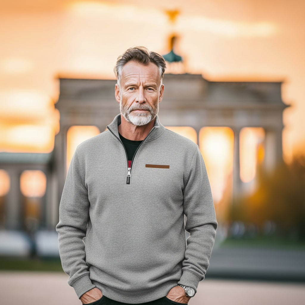 Henry| Warm half-zip sweater