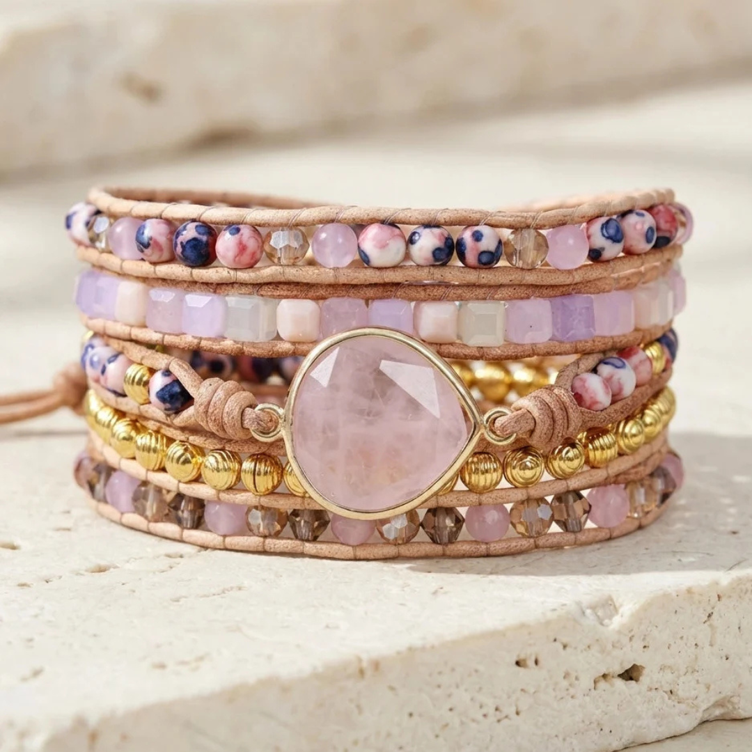 rosenquarz-heilarmband