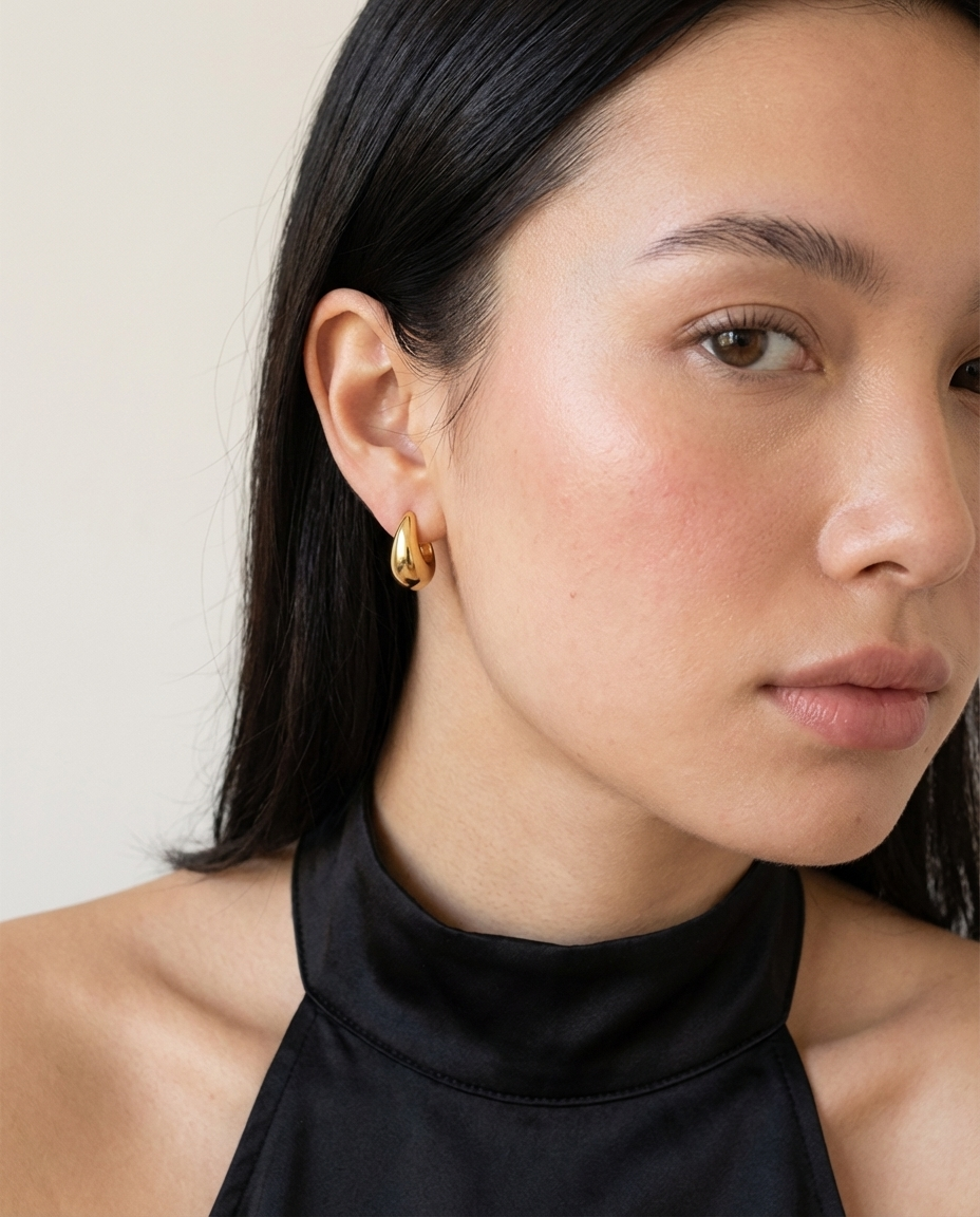 Aria Chunky Hoops