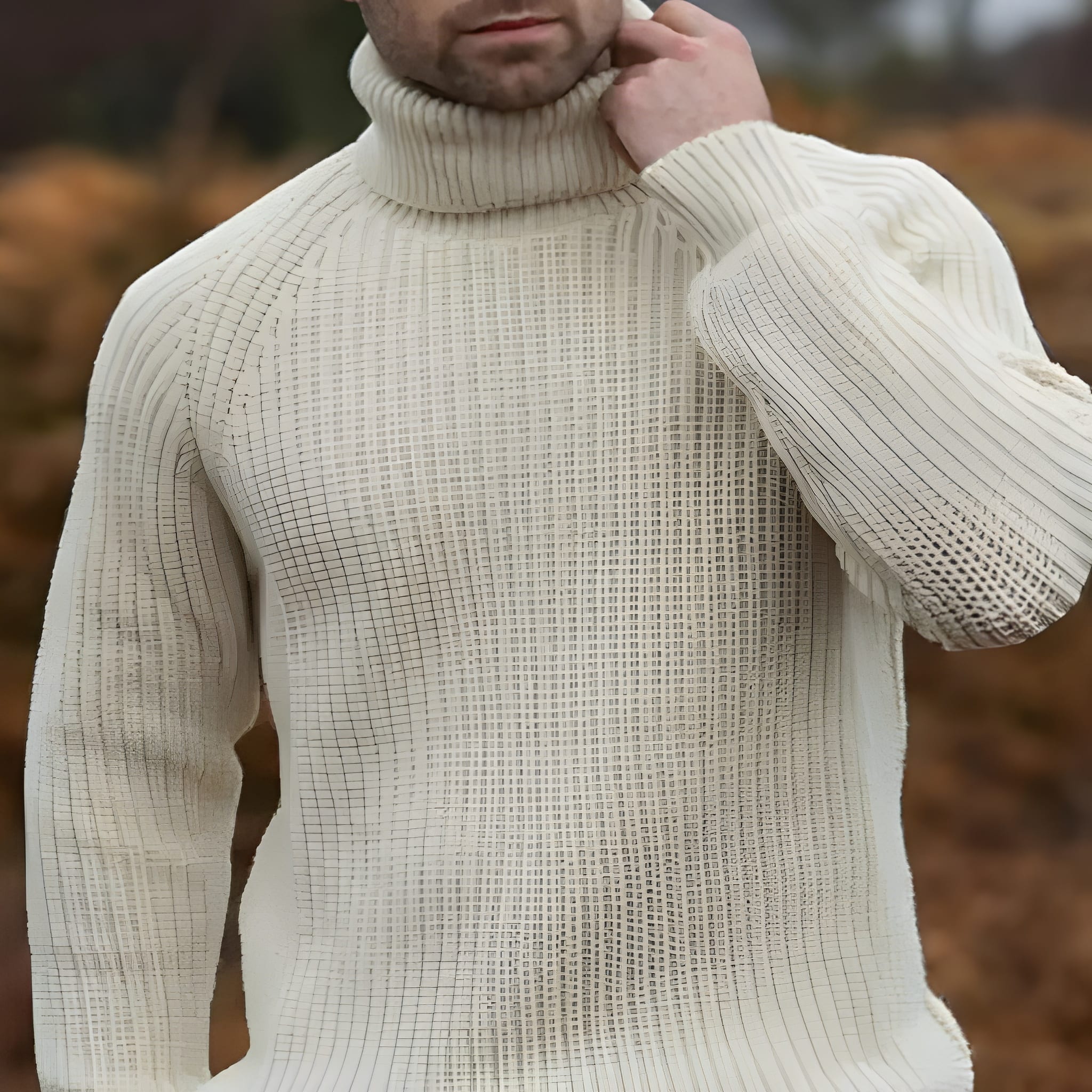 Milan | Dick gestrickter Herren-Rollkragenpullover