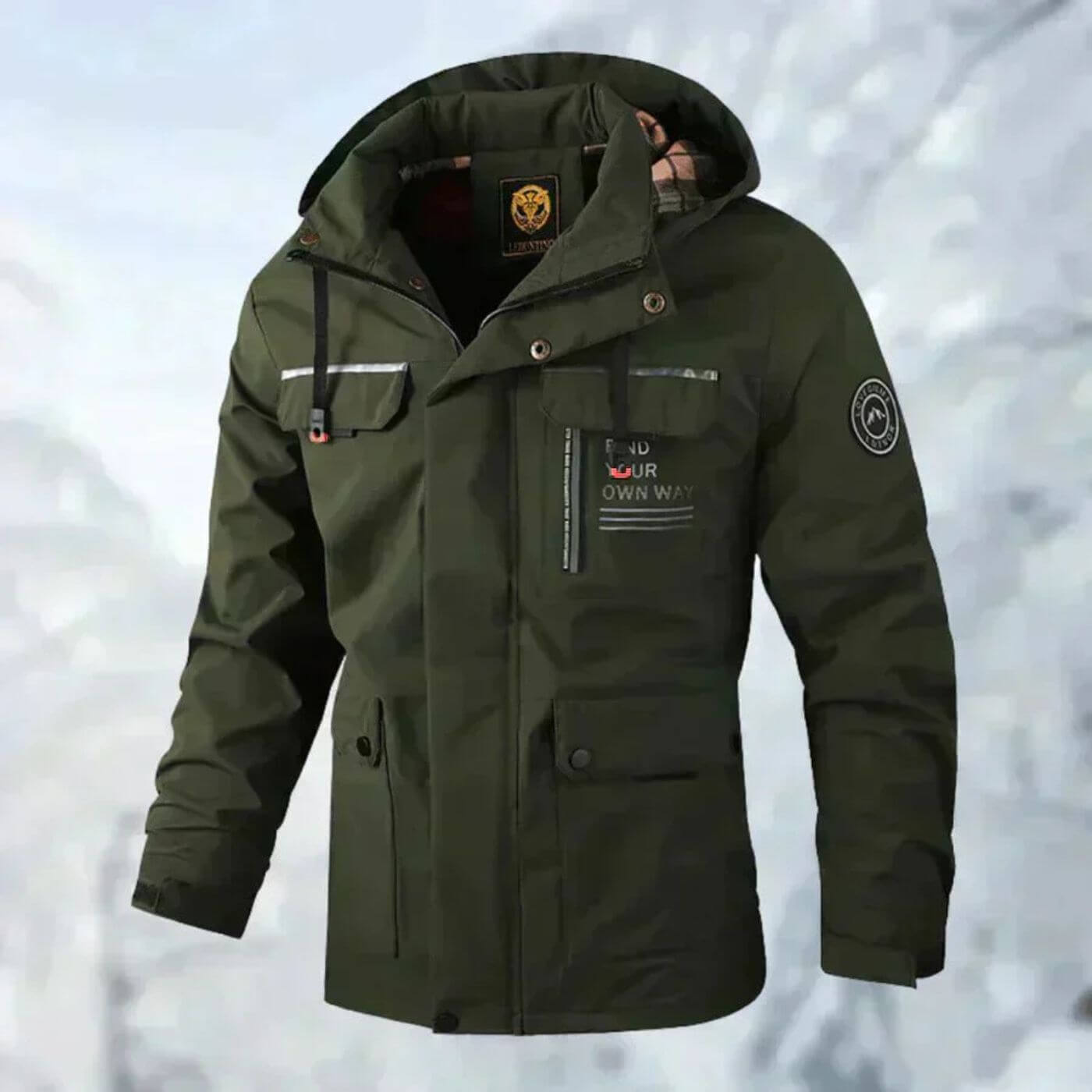 Mathis | Warme Herren-Winterjacke mit modernem Design