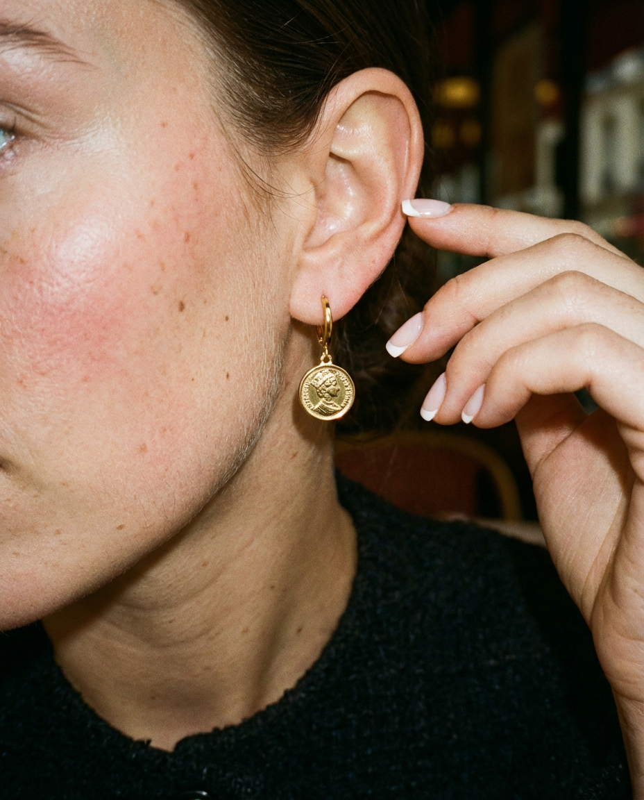 Coin Earrings