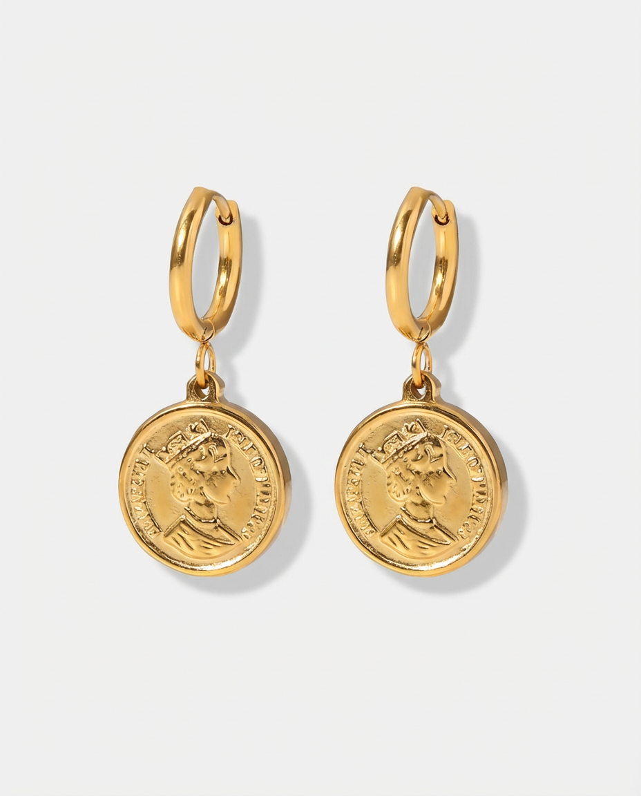 Coin Earrings