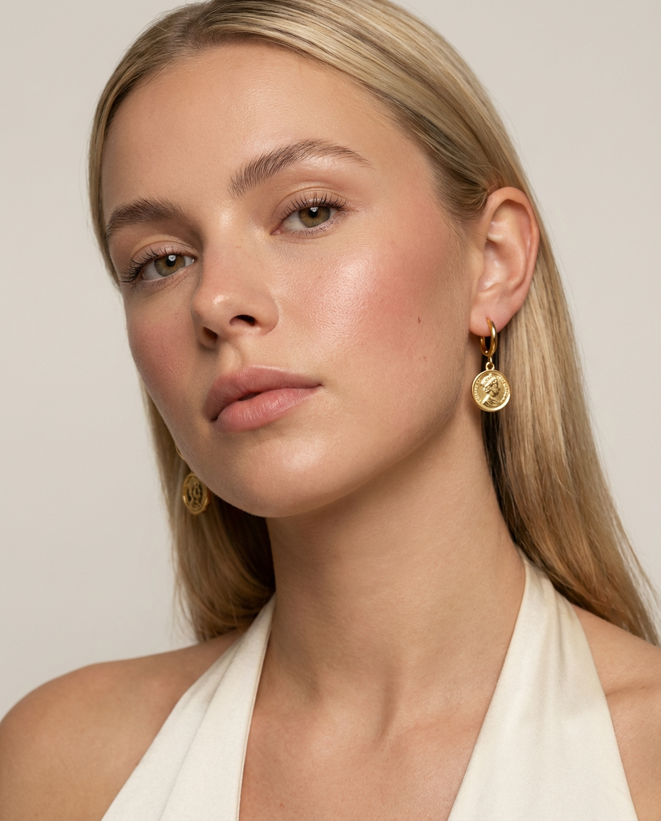 Coin Earrings