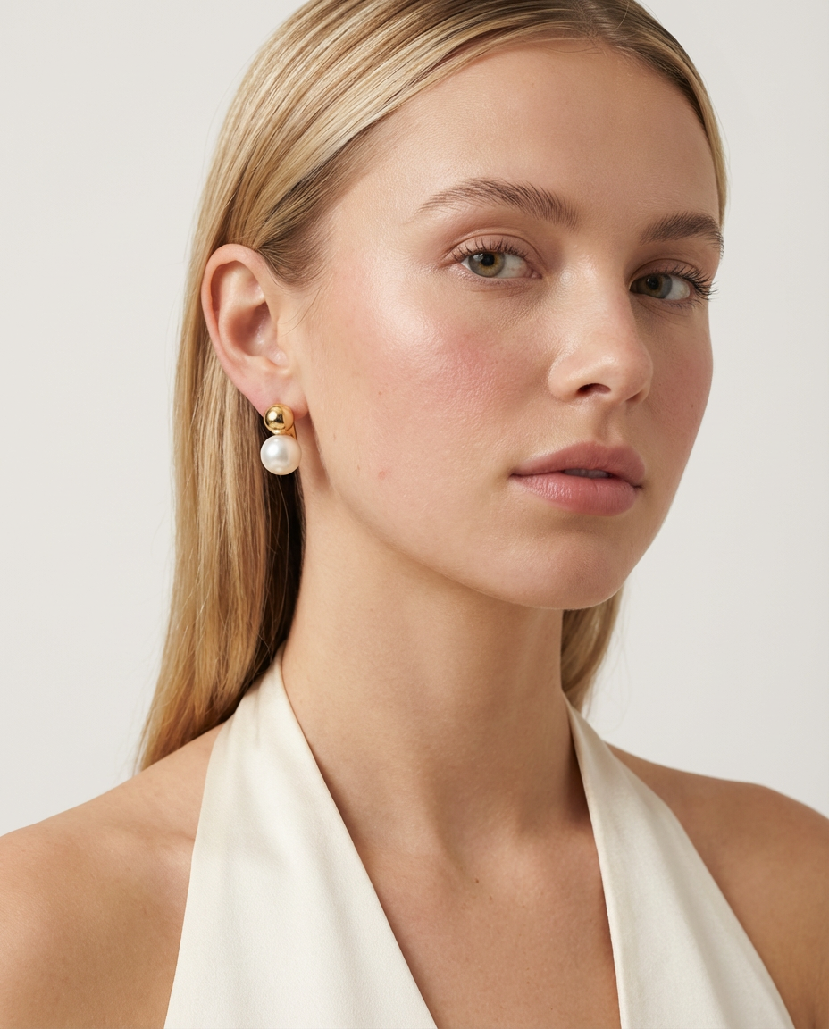 Noémie Pearl Earrings