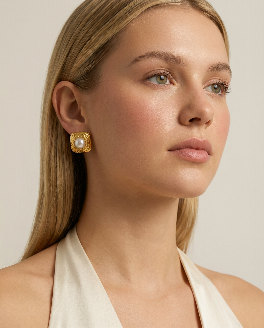 Eva Pearl Earrings