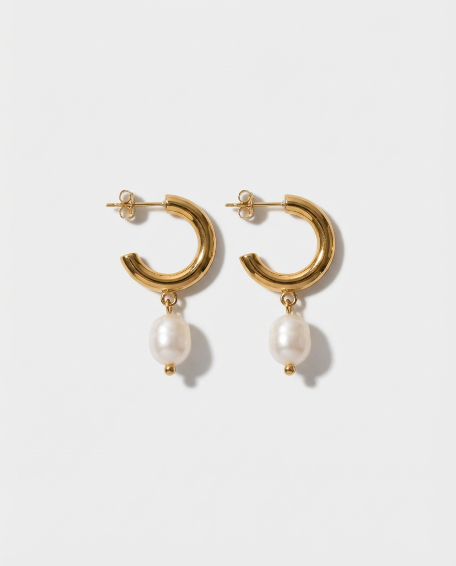 Perle Lune Earrings