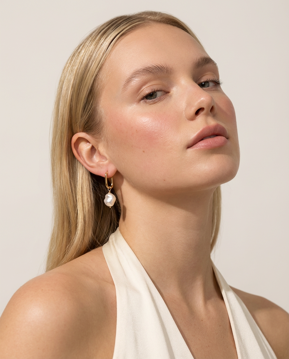 Élina Freshwater Pearl Earrings