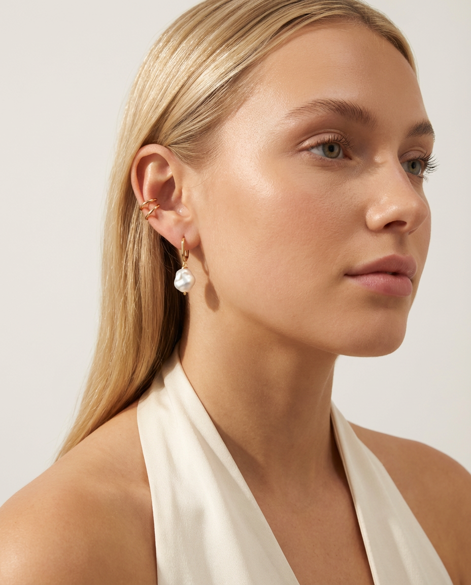 Élina Freshwater Pearl Earrings