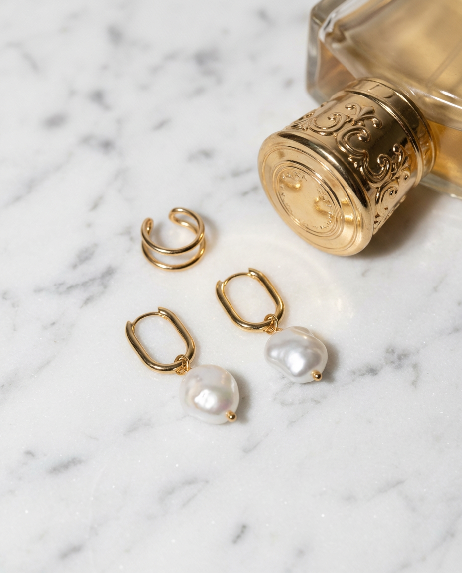 Élina Freshwater Pearl Earrings