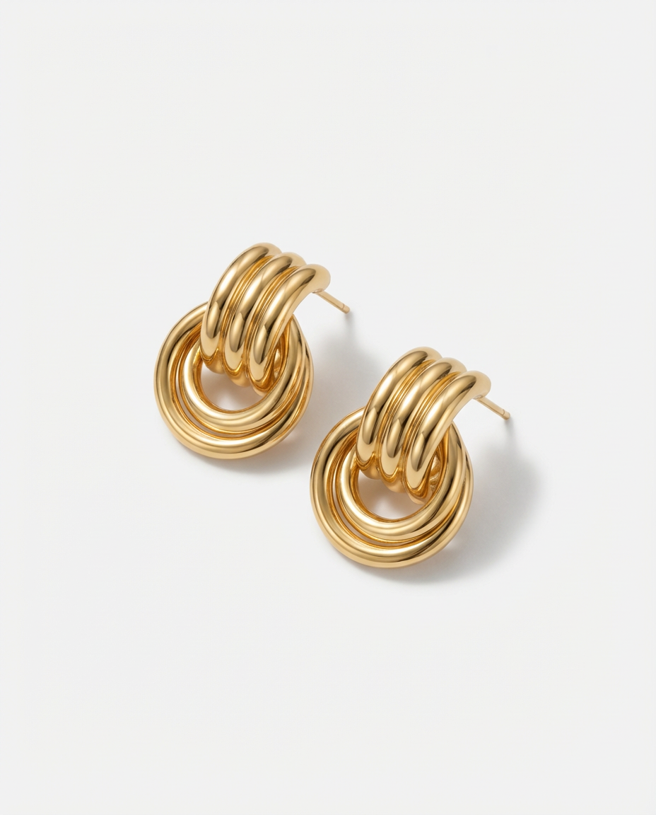 Nia Hoop Earrings