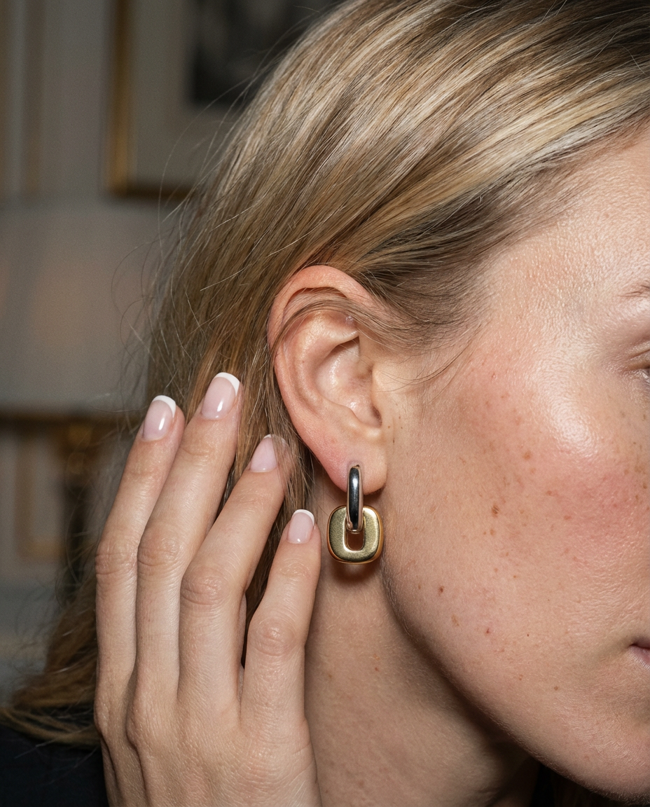 Colette Geometrische Tropfenohrringe