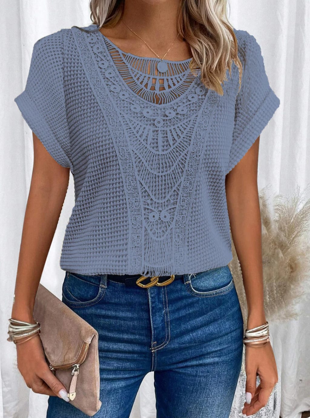 Karin | Elegante Bluse im Ibiza-Stil