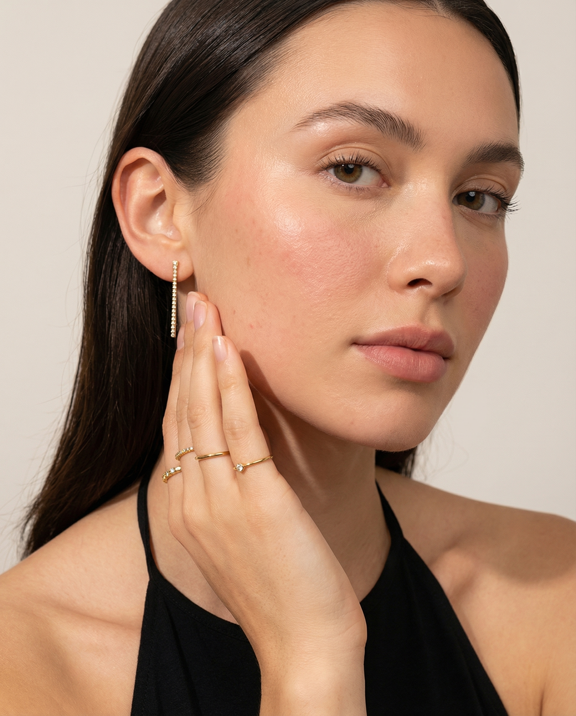 Serena Quastenohrringe