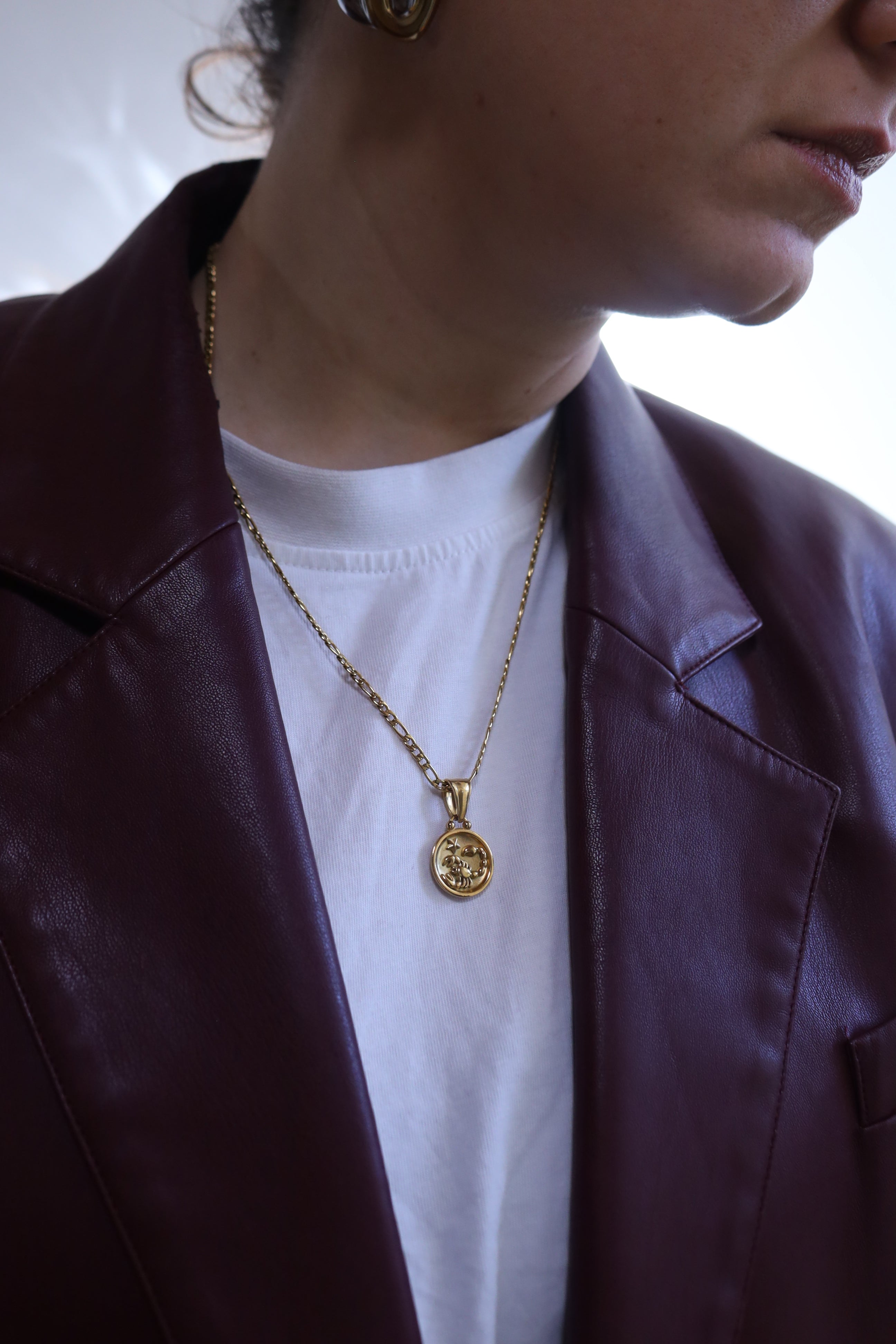 Sternzeichen Anhänger mit Konstellation