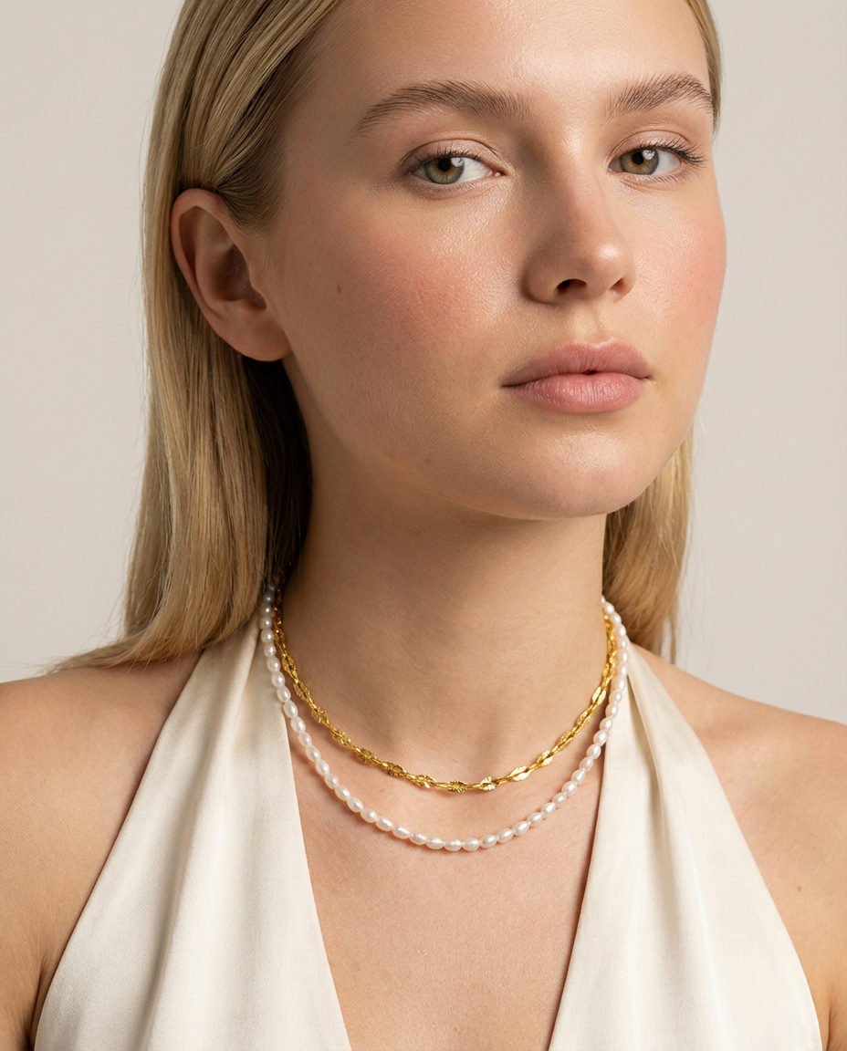 Pearl Choker Necklace