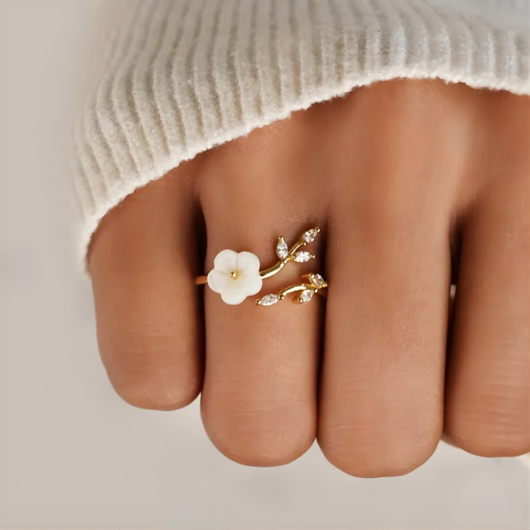 Ring Blühende Blume