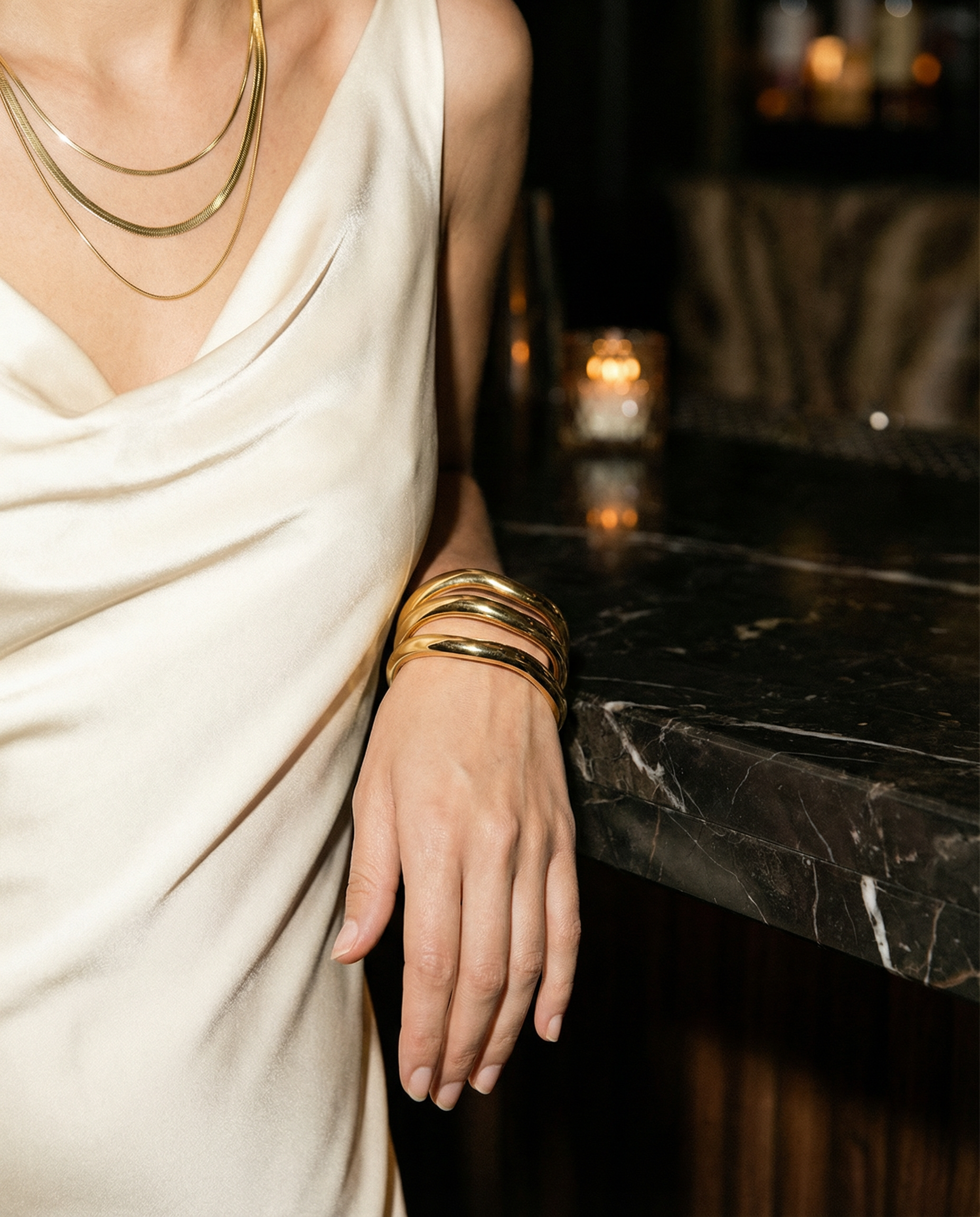 Élodie Triple Bracelet