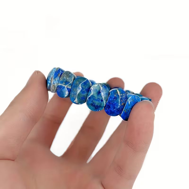 Blaues Steinsarmband | Gemeinsam gegen Diabetes