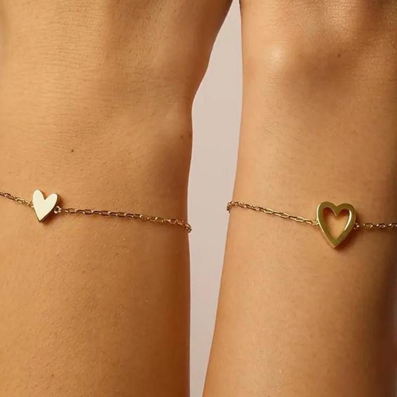 Herzverbunden Armband Set