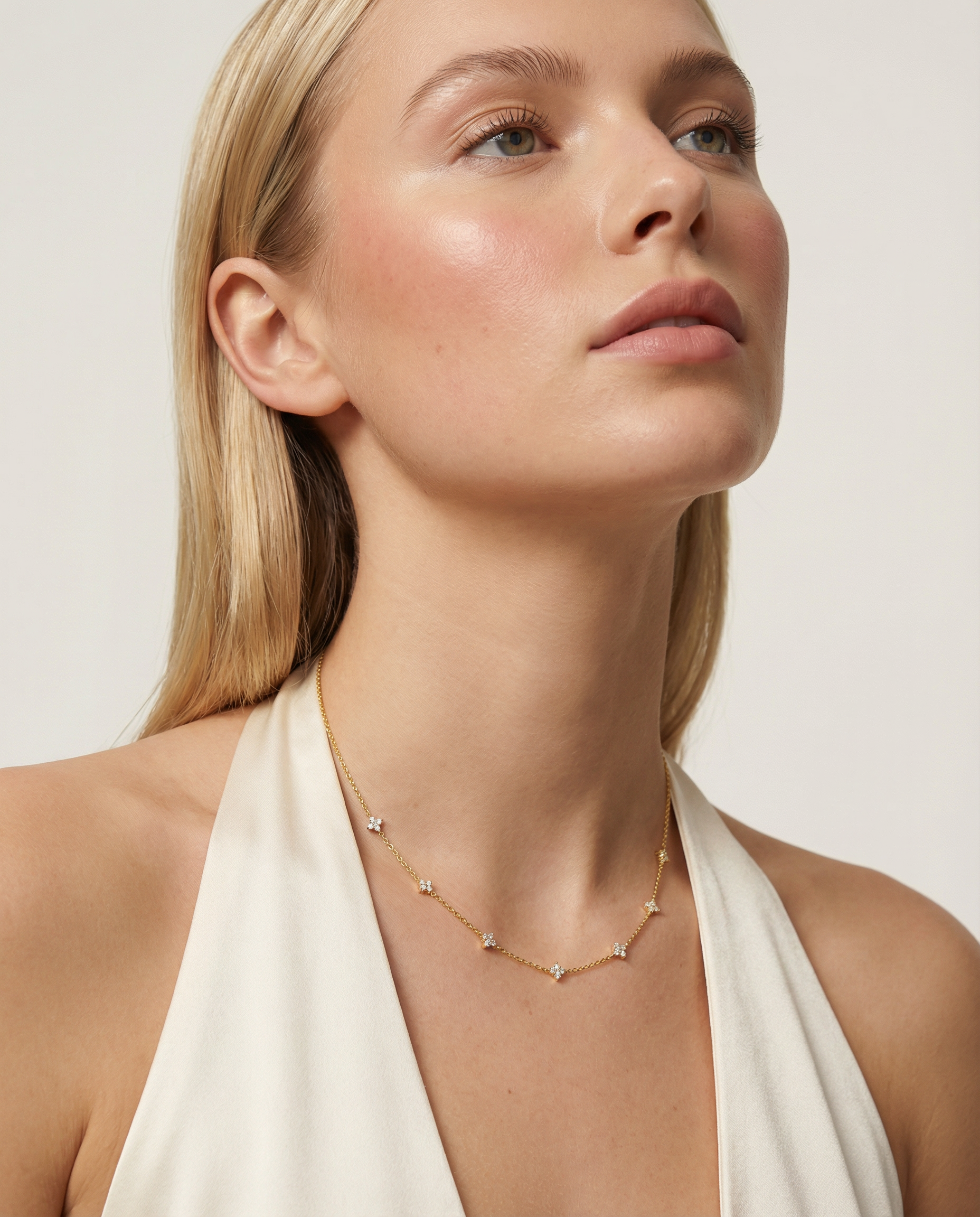 Clover Glow Halskette