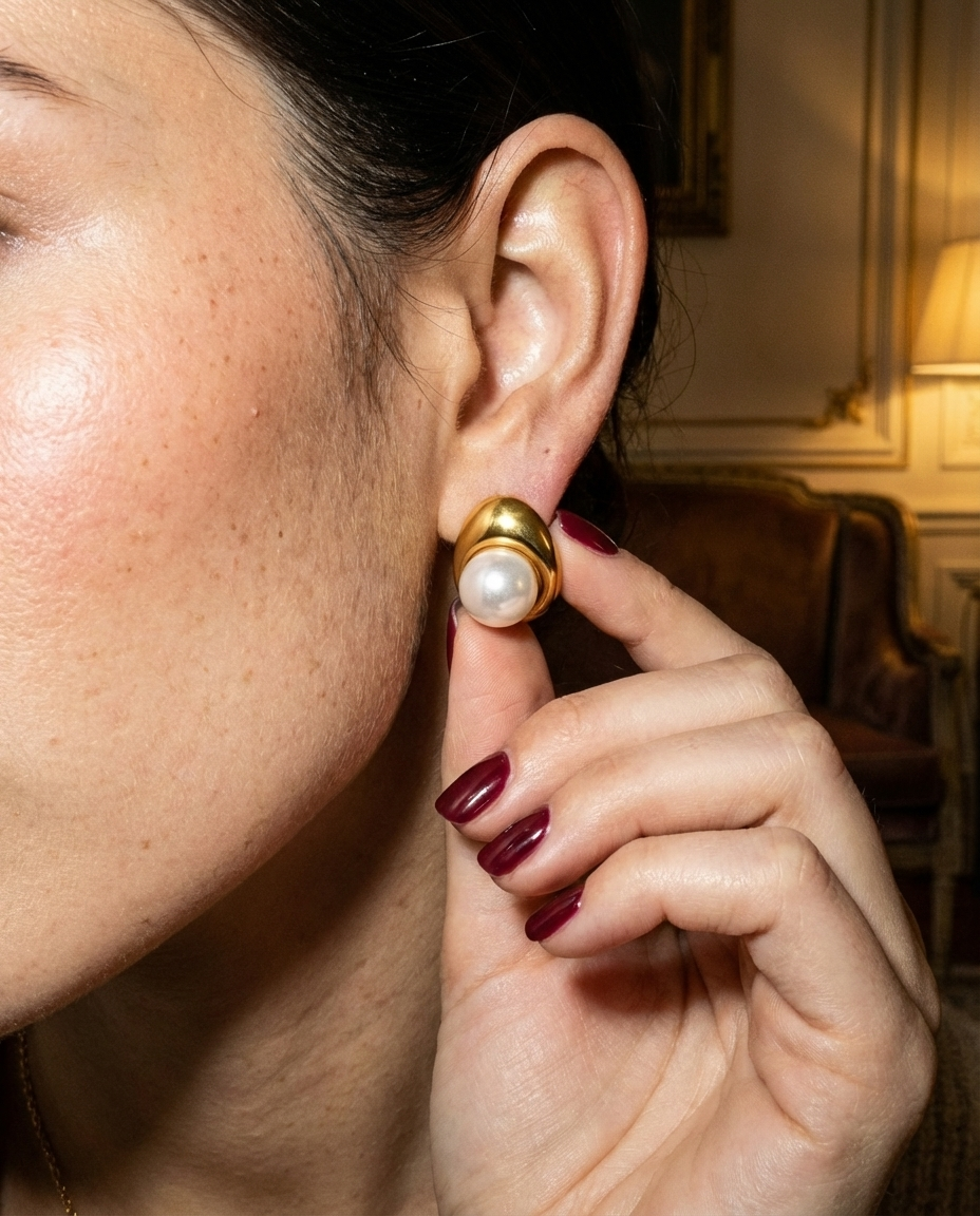 Lise Pearl Earrings